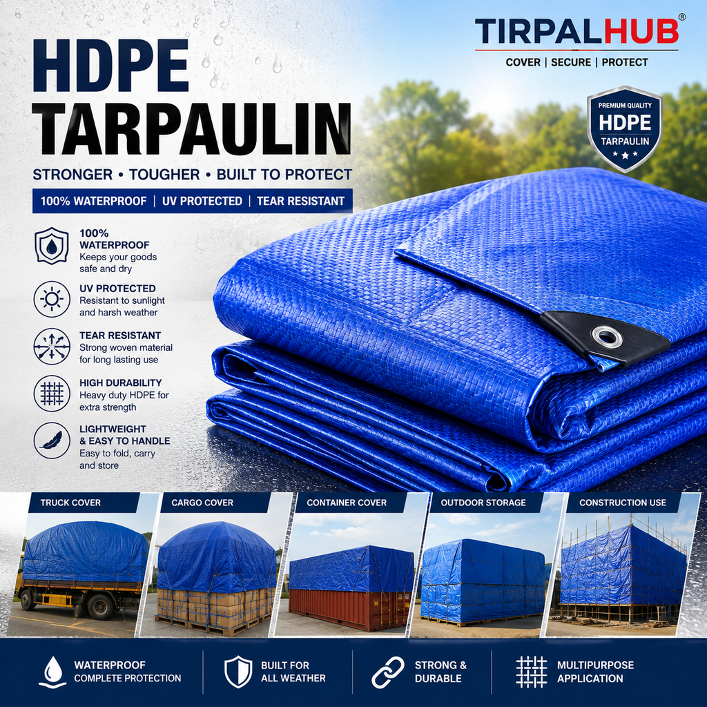HDPE Tarpaulin – Heavy Duty 12x15