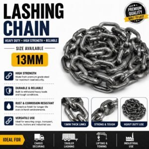 Heavy Duty Lashing Chain 13MM | Cargo Securing Chain